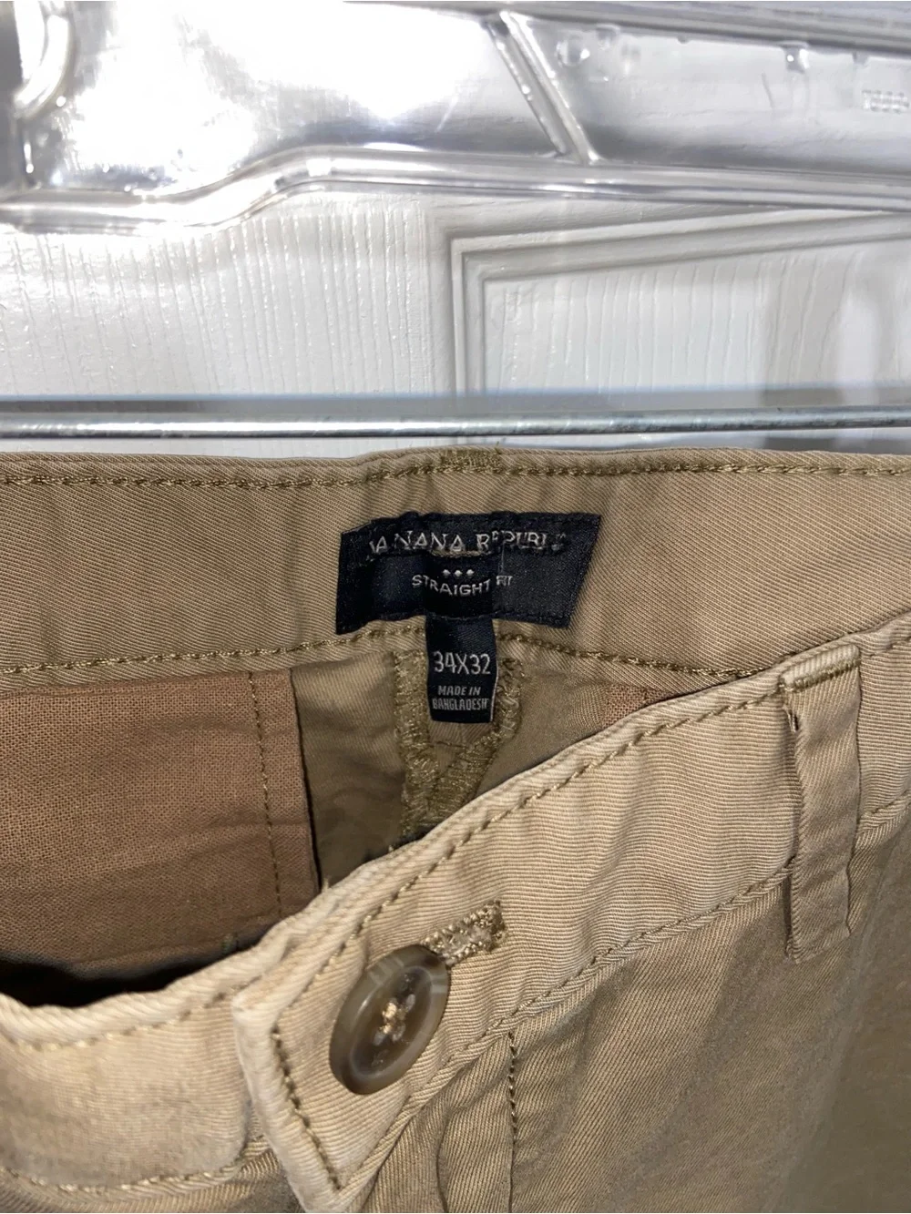 Banana Republic Men's Tan Chino Pants